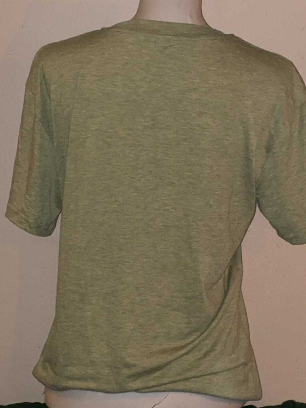 Peace Love Hippiness Olive Graphic Tee Medium Retro Hippie Van Shirt - Picture 4 of 4